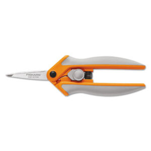 FISKARS; Micro-Tip; Scissors; Softouch; Cutters; Pivoting; Blades; Tangs; Clippers; Shears