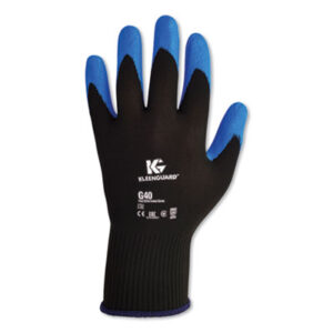 KLEENGUARD G40 PURPLE NITRILE Foam Coated Gloves; Hand; Covering; Safety; Work; Protection; Safety