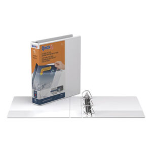 Stride; Quick Fit D-Ring View Binder; 1.5 inch Capacity; Notebooks; Rings; Portfolios; Loose-Leaf; Schools; Education; Classrooms