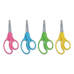 1-3/4" Cut; 5" Length; ACME; ACME UNITED; Child&apos;s Scissors; Junior Kids&apos; Scissors; All-Purpose; Scissors; Scissors & Shears; Scissors/Shears; Shears; Trimmer; Trimmers; Child&apos;s/Children&apos;s; For Right or Left Hand; Pointed Tip; Assorted Colors; Pointed Tip; Cutters; Pivoting; Blades; Tangs; Clippers