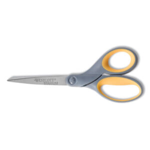 3" Cut; 7" Length; ACME; ACME UNITED; All-Purpose; Pointed; Pointed Scissors; Scissors; Scissors & Shears; Scissors/Shears; Shears; Titanium; Titanium Bonded; Straight Trimmers; Westcott; Cutters; Pivoting; Blades; Tangs; Clippers