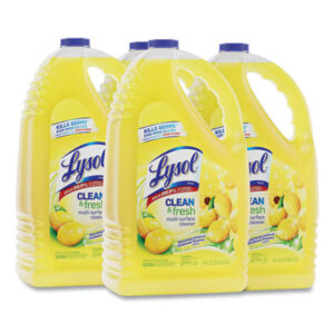 Lysol; All-Purpose Cleaner; Multi-Purpose Cleaner; Multi-Surface Cleaner; Cleaner; Disinfecting Cleaner; Disinfectant Cleaner; Lemon Concentrated Cleaner