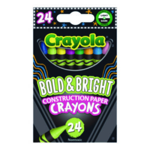 Paper; Crayons; Construction; Bright; Bold; Construction Paper; Assorted