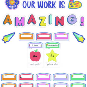 Teacher; Created; Resources; TCR; Mini; Flora; Maria; Corkboard; Board2by; Growth; Mindset; Elementary; Preschool; Kindergarten; Daycare; Sproutbrite; Banner; DUAIAI; Industrial; Boho; Cutouts; Sign; Laminated; Border; Pushpins; Push; Pin; Wall; Pops