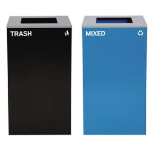 Outdoor Trash Can; Outdoor Bin; Commercial Trash Can; Recycling Bin; Steel Trash Can; Indoor Recycle Bin; Recycle Bin; Waste Station