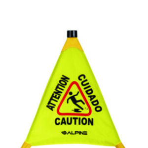 Wet Floor Sign; Wood Caution Yellow Slippery Sign; Slip Prevention; Safety; Restaurant Equipment