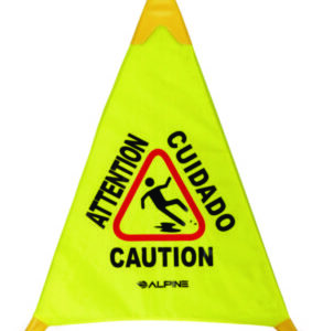 Wet Floor Sign; Wood Caution Yellow Slippery Sign; Slip Prevention; Safety; Restaurant Equipment