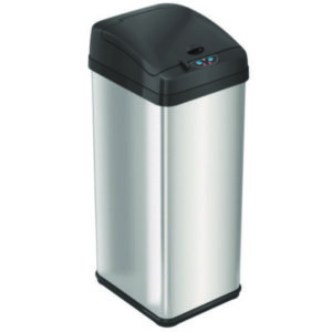 13 Gallon Commercial Trash Can; All-Purpose; Touch Free