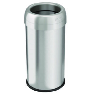 16 Gallon Commercial Trash Can; Trash Bin; Open Top Trash Can