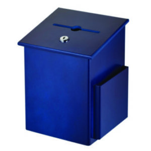 Suggestion Box; Donation Box; Ballot Box; Collection Box; Collections Box