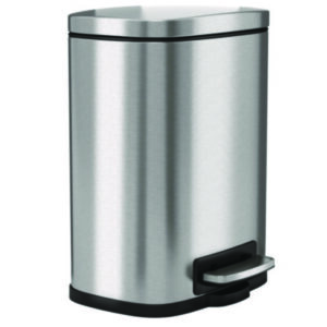 1.3 Gallon Fire Rated Trash Can; Fire-Resistant Trash Can; Step Pedal Trash Can