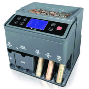 Cash Handling; Coin Counters; Coin Sorters; Coin Tubes