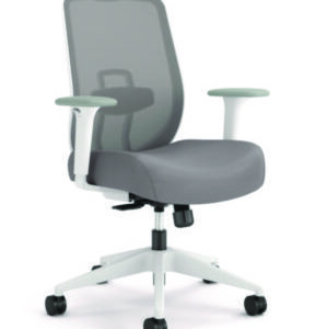 HON; Chair; Chairs; Office Furniture; Furniture; Altern; Mesh; Mid-Back; Task Chair; Headrest; White Frame; Arms; Adjustable Arms; Comfort; Style; Affordability; Quality; Ergonomic