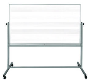 Dry Erase Board; White Board; Whiteboard; Luxor; Mobile; Portable Whiteboard; Music Dry Erase Board; Music Staff