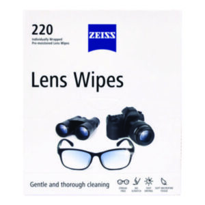 Zeiss; Lens Wipes; Pre-Moistened Wipes; Individually Wrapped; Glasses Wipes