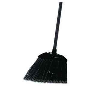 Angled Lobby Broom; Broom; Brooms; Brute; Lobby Broom; RUBBERMAID; Janitorial; Cleaning; Maintenance; Sweeping; Clean-Up; Floors; RCP637400BK; RUB637400BK