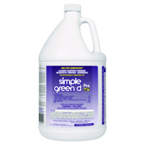 1-gal.; Disinfectant Cleaner; Pro 5; SIMPLE GREEN; Maintenance; Facilities; Upkeep; Restroom; Kitchen; Cleansers