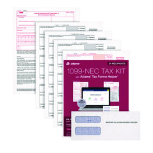 Tax Forms; Paperwork; Records; Documents; Pre-Printed; Record-Keeping