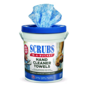 Scrubs In-A-Bucket; Scrubs-In-A-Bucket; Gojo; Kimberly; Wypall; Convenient; Degreaser; Soap; Hand Cleaner; Gojo; Scrubs; Wipe; Wipes; Wiper; Wipers; Citrus; Textured; Towel; Pre-Moisten; Portable; Cleaning Wipes; Scrub Brands; Scrubs In A Bucket; Scrub Towel; Scrubstowel; Scrubs Towel; Scrubsinabucket; Scrubs Bucket; Water-Less; Waterless; Paint; Painting; Tool Cleaner; Tub O Towels; Scrubsbucket; Hand Cleaners; Hand Cleaning; Dirt; Tar; Oils; Grease; Paints; Adhesives; Epoxies; Caulks; Inks; Dyes; Urethanes; Lubricants; Cable Jelly; Asphalt; Dual Textured; Textured; Heavy Duty; Extra Large; XL; Citrus; No Sticky Residue; No Rinsing; No Rinse; Dissolves Industrial Soils; Loosens Industrial Soils; Kimberly-Clark; MRO; Industrial; Best Towels; Professional; Degreasing; Degrease; Tub O&apos; Towels; Dual-Action; Dual Action; Scrub; Hand Cleaner; Heavy-Duty; Simple Green; Grime Boss; Grime; Grip Clean; Crocodile Cloth; Scrubbing Towels; Big Wipes; Proferred; Monk Wipes; Mechanic; Electrician; Plumber; Plumbing; HVAC; Maintenance; Fast Towel; Fast Towels; Engineers; Tough Towel; Tough Towels; Tough; Zep; Cherry Bomb; Miracle Wipes; Miracle Wipe; DIY; Painter; Strong; Multi-Surface; Multisurface; Multi Surface; Advanced Cleaning Power; Wet; 42272; 42201; 42230; Dymon; ITW Pro Brands; ITW; Handy Jack; NSF E4; NSF; SC Johnson; Proscrub; Pro Scrub; Power Clean; Abilityone; Ability One; Kresto; Kwik-Wipes; Kwikwipes; Kwik Wipes; Monk; Monks; Monk Mechanics; Monks Mechanics