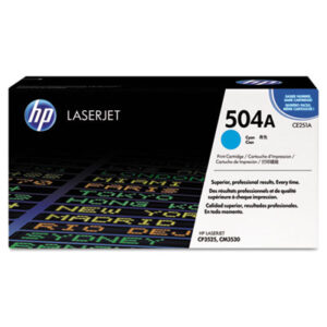 Laser Cartridge; Cyan; CE251A; Consumables; Imaging; Reproduction; Technology; Publishing; Color LaserJet CM3530 Series