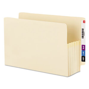 Smead®; Expandable File Folders; Expandable File Folders-End Tab Pocket; Sleeves; Pockets; Accordion; Filing; Gussets