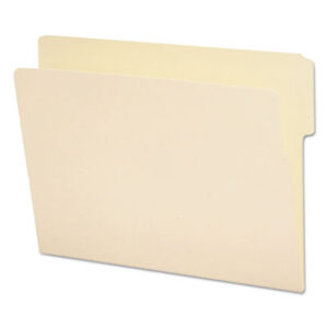 1/3 Cut Tab; 9" Front; Double-Ply; End Tab; End Tab File Folders; End Tab Folder; File Folders; Folders; Letter Size; Manila; Open Shelf; Recycled Product; Shelf Filing; SMEAD; Top Position; Manilla; Sleeves; Sheaths; Shells; Ordering; Storage; Files