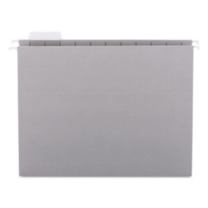 1/5 Cut Tabs; Clear Tab; File Folders; Hanging; Hanging File Folders; Hanging File Folders & Supplies; Letter; Recycled Product; Recycled Products; SMEAD; Sleeves; Sheaths; Shells; Organization; Storage