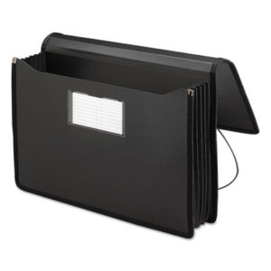 Accordion File; Accordion Files; Black; Expandable Wallet; Expanding; Expanding File; Expanding Files; Files; SMEAD; Wallet; Sleeves; Pockets; Accordion; Filing; Gussets