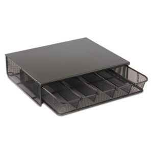 Condiment Organizer; Coffee Pod Storage; Coffee Supply Storage; Coffee Supply Organizer; Hospitality Organizer; Breakroom Supply Organizer; Coffee Supply Caddy; Coffee Supply Holder; Coffee Pod Holder; Condiment Caddy; Racks; Kitchens; Breakrooms; Cafeterias; Hospitality