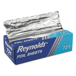 Pop-Up; Interfolded; Foil; Aluminum Foil Sheets; Aluminium; Breakrooms; Cling Wrap; Clingwrap; Kitchens; Restaurants; Storage