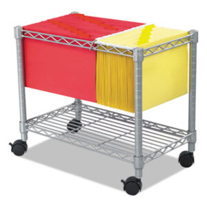 SAFCO PRODUCTS; Wire Mobile File; Worksurfaces; Pedestals; Platforms; Dollies; Trolleys; Furniture; Safco