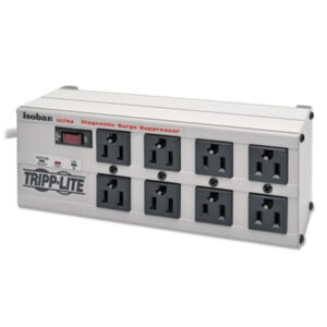 12-ft. Cord; 8-Outlet; Electric/Electrical; Fax; Isobar; Line Protection; Modem; Noise Filter; Office Machine; Phone; Power Surge; Premium; Protector; Surge; Surge Protector; Surge Suppressor; Telephone; TRIPP LITE; Suppressors; Power; Voltage; Spikes; Current; AC; Electricity; Overloads; Circuits; Electronics; Technology ISOBAR8ULTRA; Premium surge protection; ISOBAR