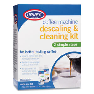 Coffee Equipment; Descaler; Maintenance; Facilities; Upkeep; Restroom; Kitchen; Cleansers