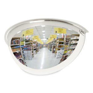 Convex Security Mirror; Convex Security Mirrors; Mirror; Mirrors; Safety; Safety & Security; Security Mirror; SEE ALL; Surveillance; Surveillance Equipment; Surveillance Systems; Reflectors; Looking-Glasses; Speculums; Grooming