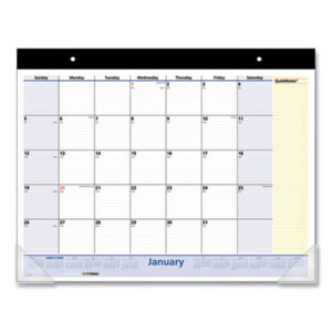 at a glance; QuickNotes; 2012 Monthly Desk Pad; Monthly Planner; Calendar; recycled; recycled desk pad; quicknotes desk pad; quicknotes monthly