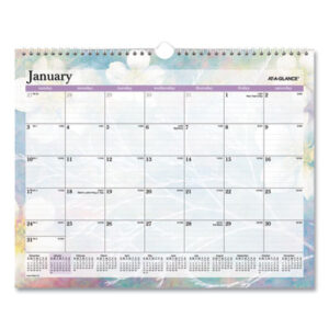 Wall Calendar; Dreams; Floral