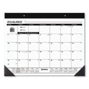 At a glance; recycled; calendar refillable; calendar refillable; desk pad; desk pads; 12 month; 12 months; desk pad