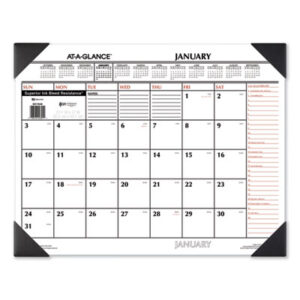 At a glance; recycled; calendar; calendars; desk pad; desk pads; 12 month; 12 months