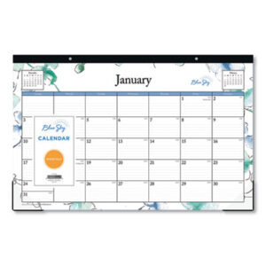 Desk Pad; Dated; Monthly; Calendar; 17x11; 11x17