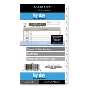 At-A-Glance; Appointment Book Refill; Calendar; Agendas; Annuals; Appointment Tracking; Dates; Dating; Organizers; Pages; Time-Management