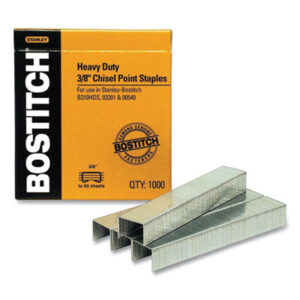 Heavy-Duty; Heavy-Duty Staples; STANLEY BOSTITCH; Staples; Two-Prong; Fasteners; Joiners; Binding; Attachments; Documents; Desktop