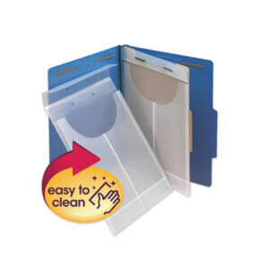 Classification Folder Pockets; Clear; Fastener Folder Pockets; File Folder Pockets; Legal Size; Letter Size; Poly Pockets; SMEAD; Sheaths; Pouches; Casings; Holders; Storage; Files