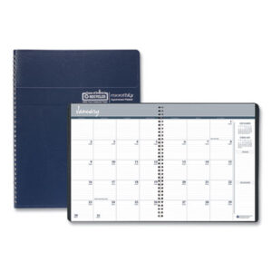 8-1/2 x 11; Appointment; Appointment Book; Appointment Books; Appointment Books/Refills; Blue; Calendar; Date Book; HOUSE OF DOOLITTLE; Monthly; Planner; Recycled Product; Recycled Products; Memos; Sheets; Schedules; Reminders; Agendas