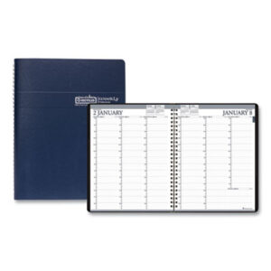 Appointment; Appointment Book; Appointment Books; Blue; Calendar; Date Book; Planner; Planners; HOUSE OF DOOLITTLE; Recycled Product; Recycled Products; Weekly; Memos; Sheets; Schedules; Reminders; Agendas