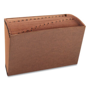 1-31 Index; Accordion File; Accordion Files; Daily Index; Expanding File; Expanding Files; Files; Indexed; Leather-Like; Recycled Product; Recycled Products; SMEAD; Sleeves; Pockets; Accordion; Filing; Gussets