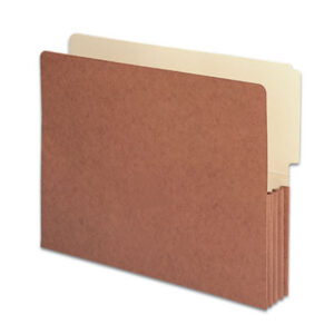 3-1/2" Expansion; Drop Front; End Tab File Pockets; End Tab Folder; File Folders; File Pocket Folder; File Pockets; Filing Supplies; Filing Systems; Letter Size; Manila; Open Shelf; Recycled Product; Redrope Gussets; SMEAD; Manilla; Sleeves; Pockets; Accordion; Filing; Gussets