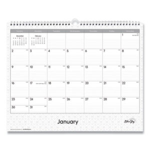 Wall; Calendar; Monthly; Wall Calendar; Agendas; Annuals; Appointment Tracking; Dates; Dating; Organizers; Pages; Time-Management