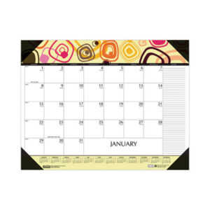 Deskpad; Desk Calendar; Monthly Calendar; Monthly; Geometry; Abstract; Graphic; Geometric; Geometrical; Desk Pad