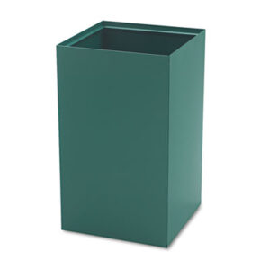 25-Gallon Container; Green Container; Receptacles; Recycling Containers; Recycling Receptacle; Recycling Receptacles; Recycling System; SAFCO; WasteContainers; Dumpster; Kitchen Bin; Litter; Dustbin; Junk; Trash; Garbage; SAF2981GR