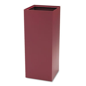 37-Gallon Container; Burgundy Container; Receptacles; Recycling Containers; Recycling Receptacle; Recycling Receptacles; Recycling System; SAFCO; WasteContainers; Dumpster; Kitchen Bin; Litter; Dustbin; Junk; Trash; Garbage